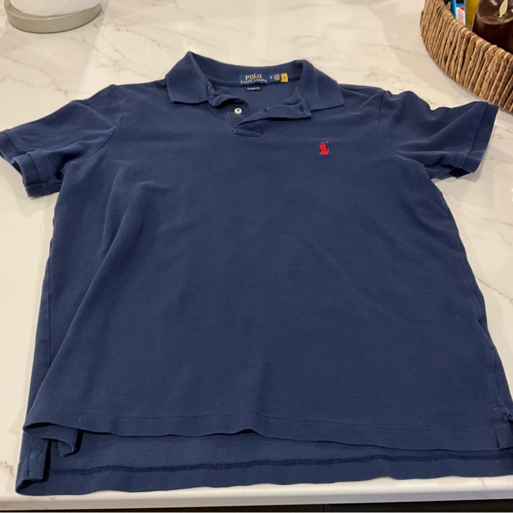 Polo Ralph Lauren Navy Blue Polo Shirt